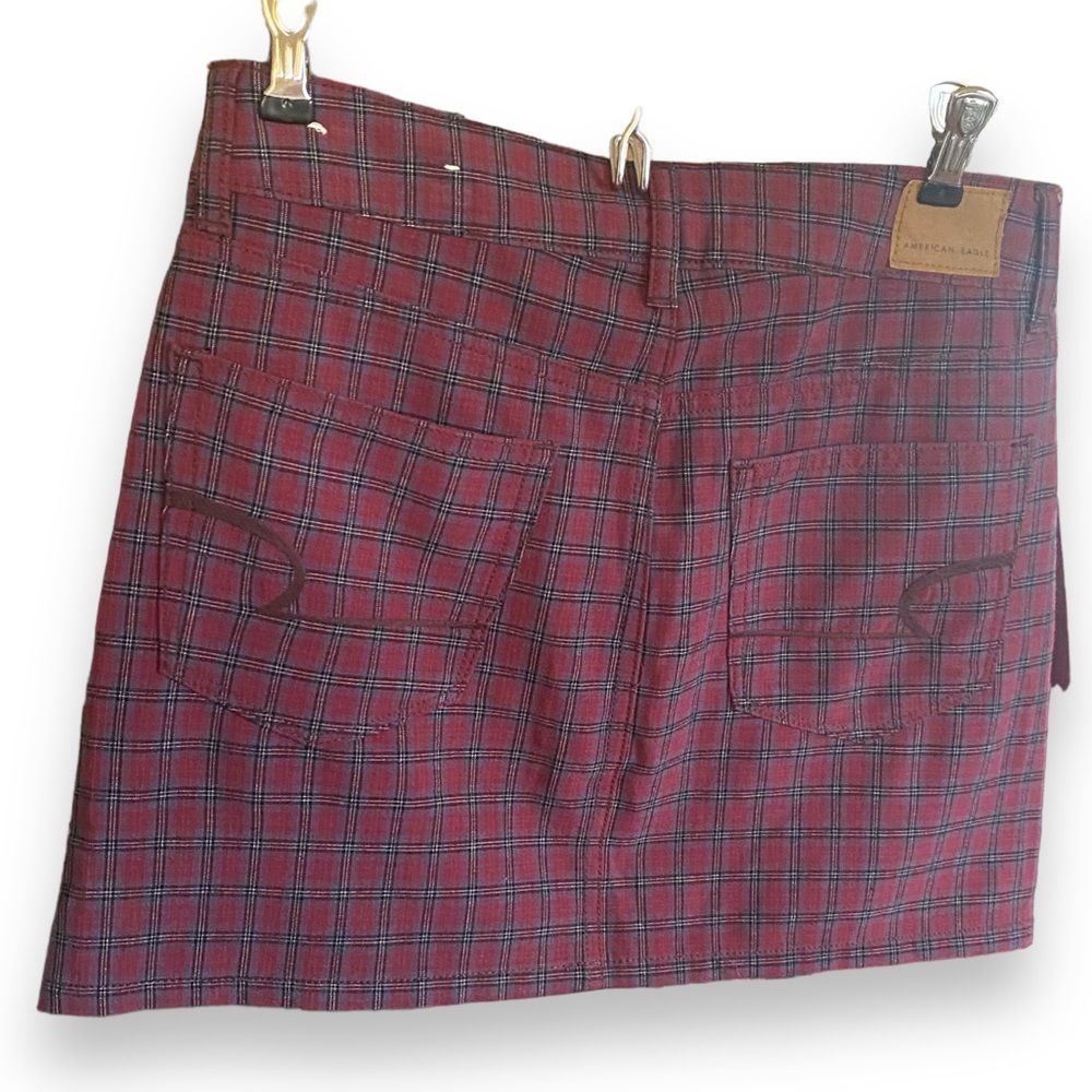 American Eagle | Womens Short Plaid Skirt | Size 4 - Picture 2 of 7